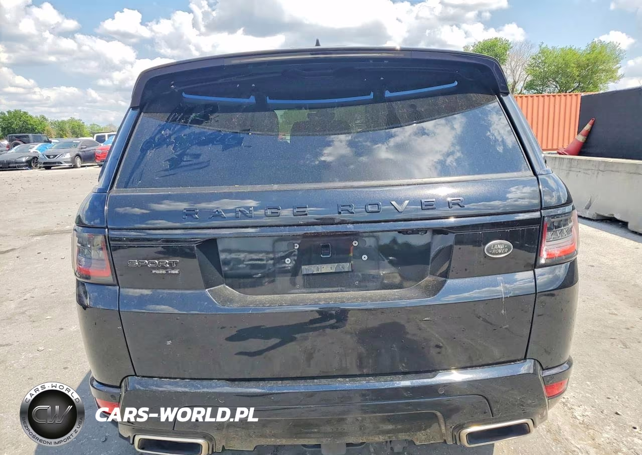 2020 Land Rover Range Rover Sport P525 Hse VIN:SALWR2SE7LA706376 - 6