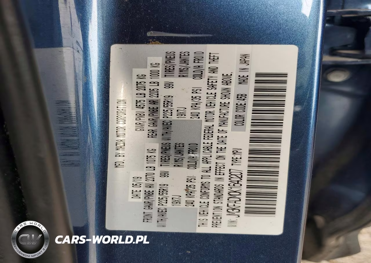 2019 Mazda Cx-5 Grand Touring VIN:JM3KFADM0K1640207 - 13