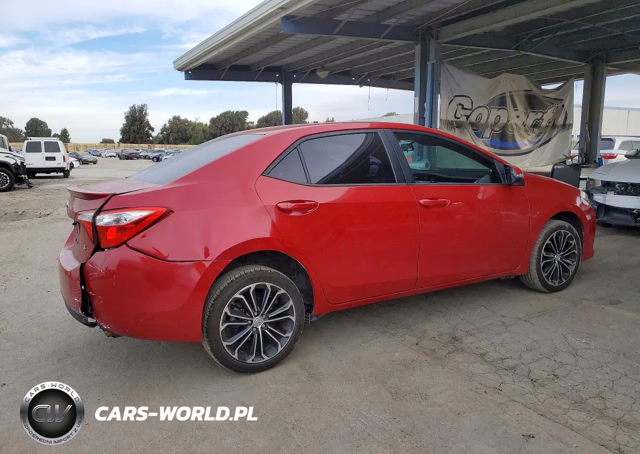 2014 Toyota Corolla S Plus VIN:5YFBURHE1EP097059 - 3