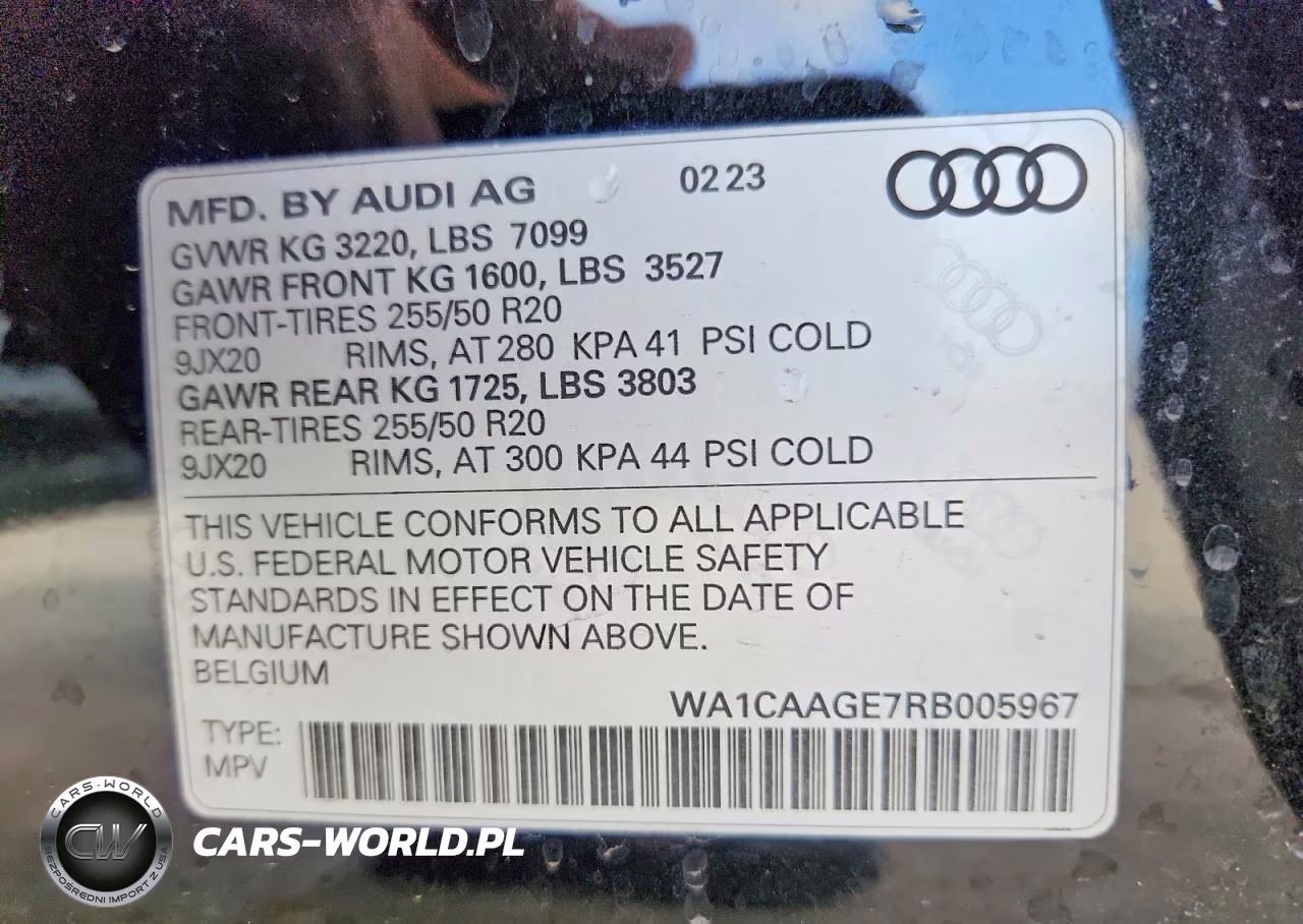 2024 Audi Q8 E-Tron Sportback Premium Plus VIN:WA1CAAGE7RB005967 - 12