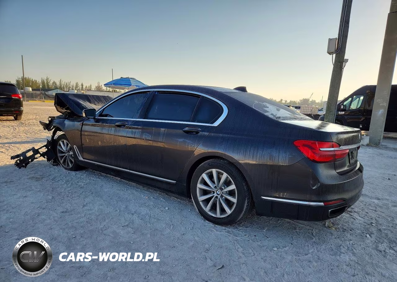 2018 BMW 740 I VIN:WBA7E2C55JG741544 - 2