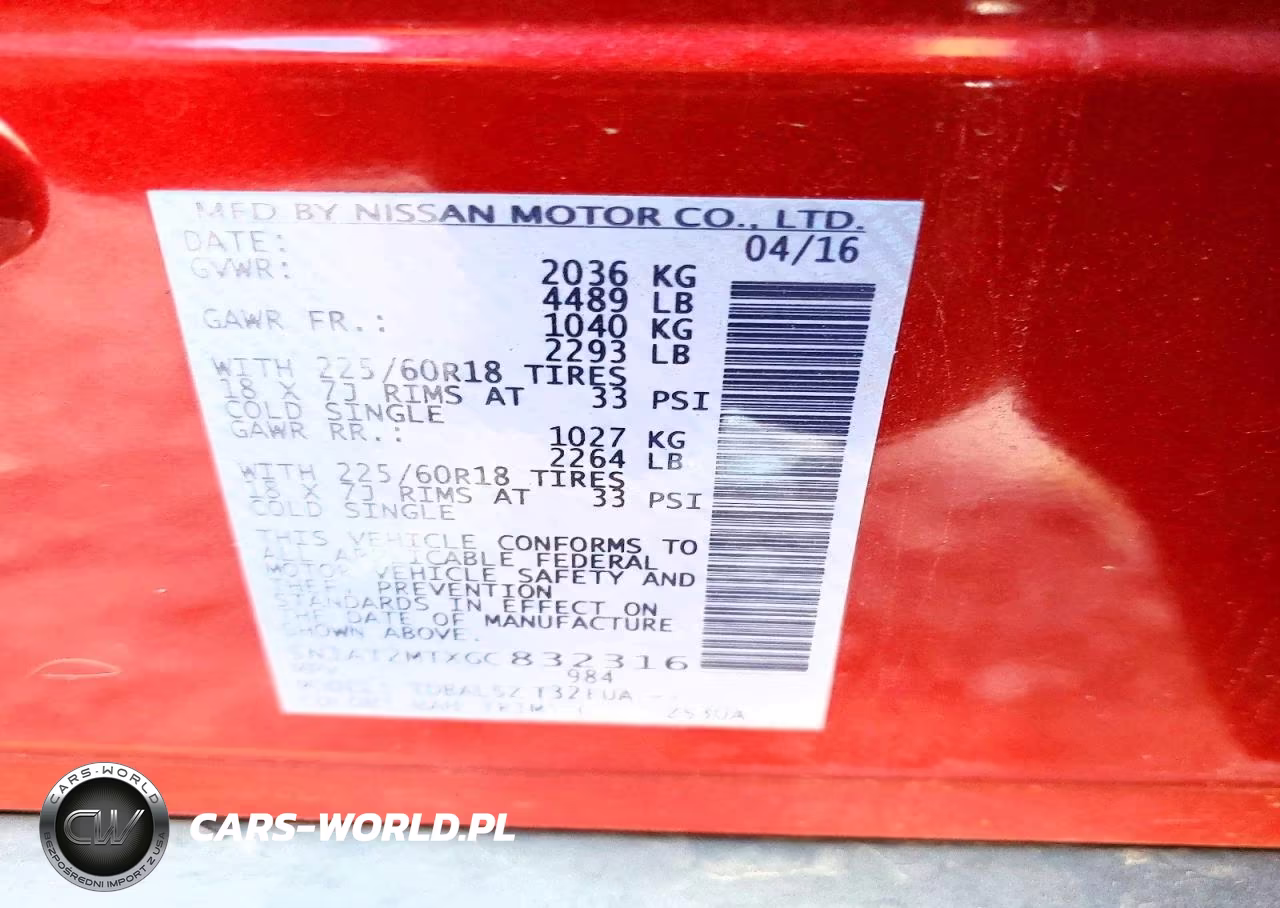 2016 Nissan Rogue Sl VIN:5N1AT2MTXGC832316 - 12