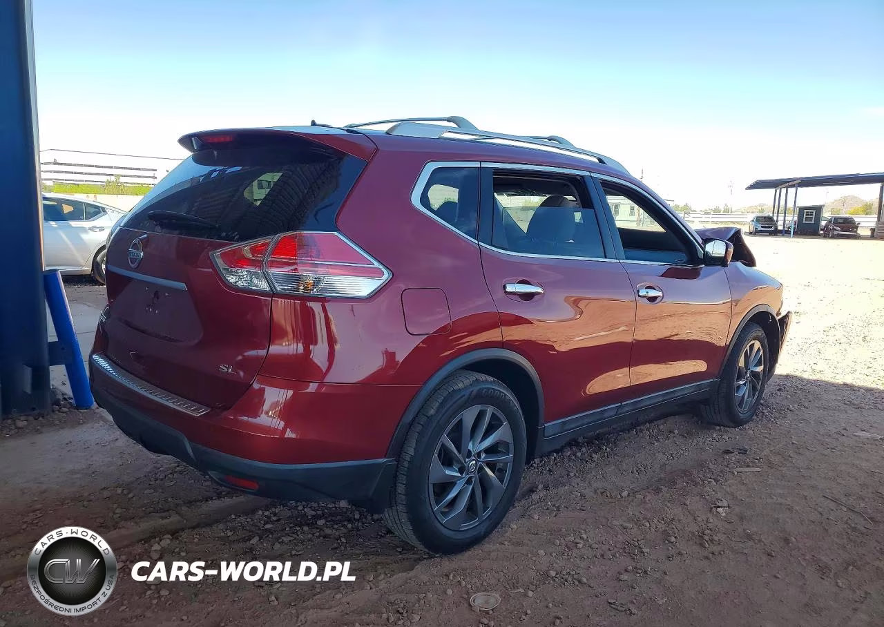 2016 Nissan Rogue Sl VIN:5N1AT2MTXGC832316 - 3
