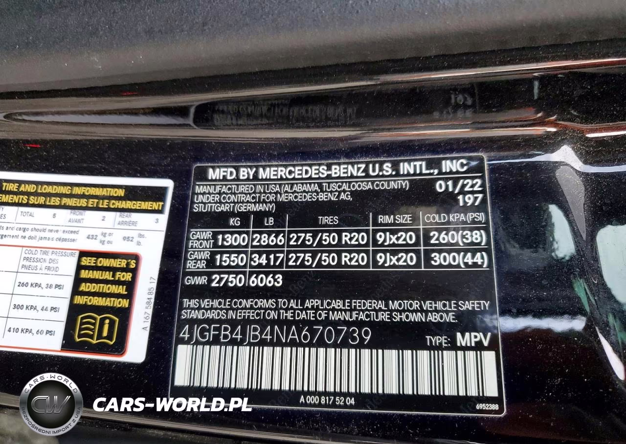 2022 Mercedes-Benz Gle 350 VIN:4JGFB4JB4NA670739 - 12