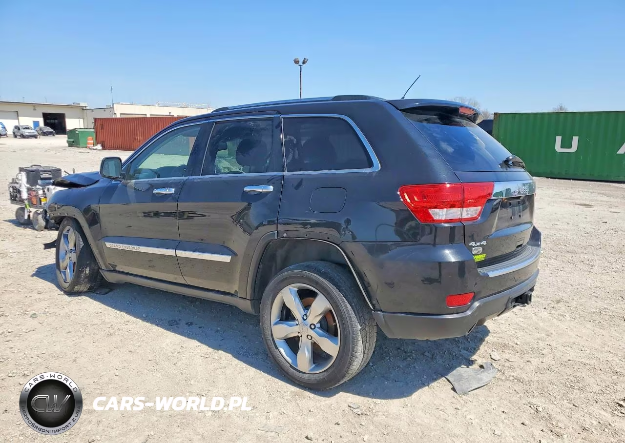 2013 Jeep Grand Cherokee Overland VIN:1C4RJFCTXDC649239 - 2