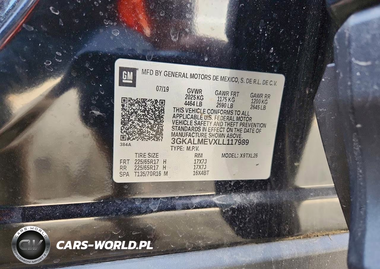 2020 GMC Terrain Sle VIN:3GKALMEVXLL117989 - 14