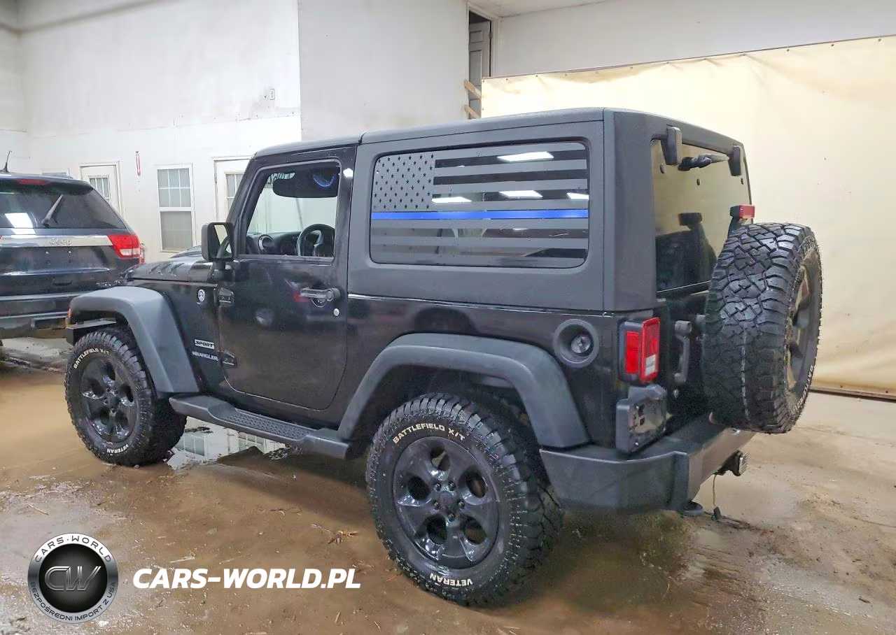 2015 Jeep Wrangler Sport VIN:1C4AJWAG8FL549310 - 2