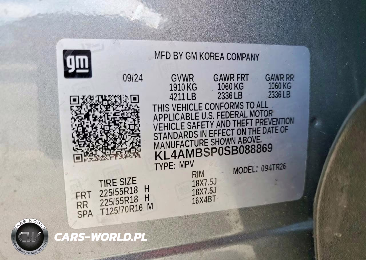 2025 Buick Encore Gx Preferred VIN:KL4AMBSP0SB088869 - 14