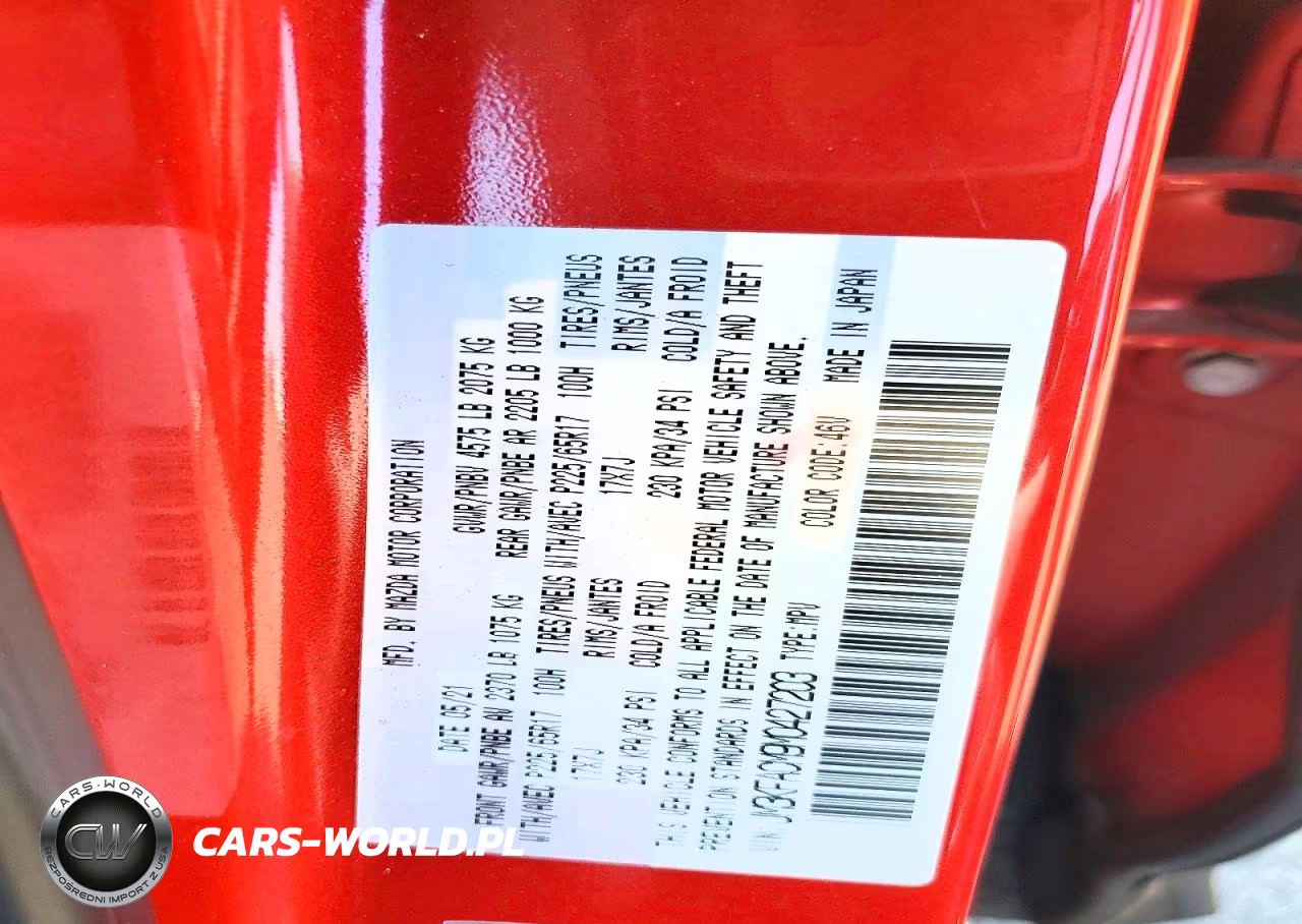 2021 Mazda Cx-5 Touring VIN:JM3KFACM9M0427203 - 13