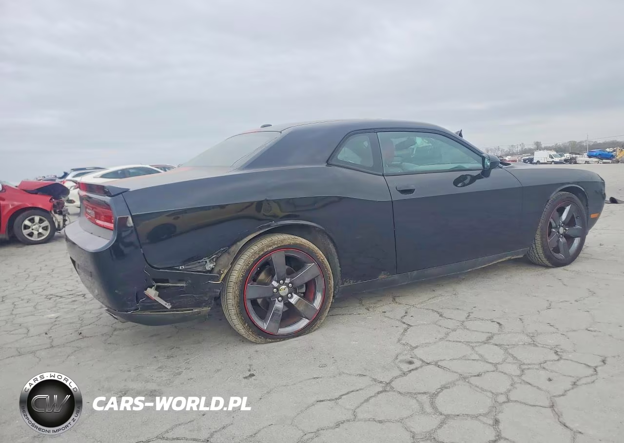 2014 Dodge Challenger Sxt VIN:2C3CDYAG0EH160754 - 3
