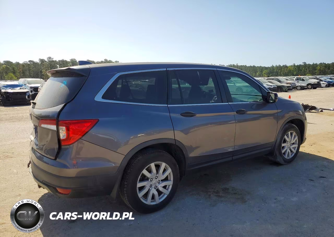 2020 Honda Pilot Lx VIN:5FNYF5H11LB025863 - 3
