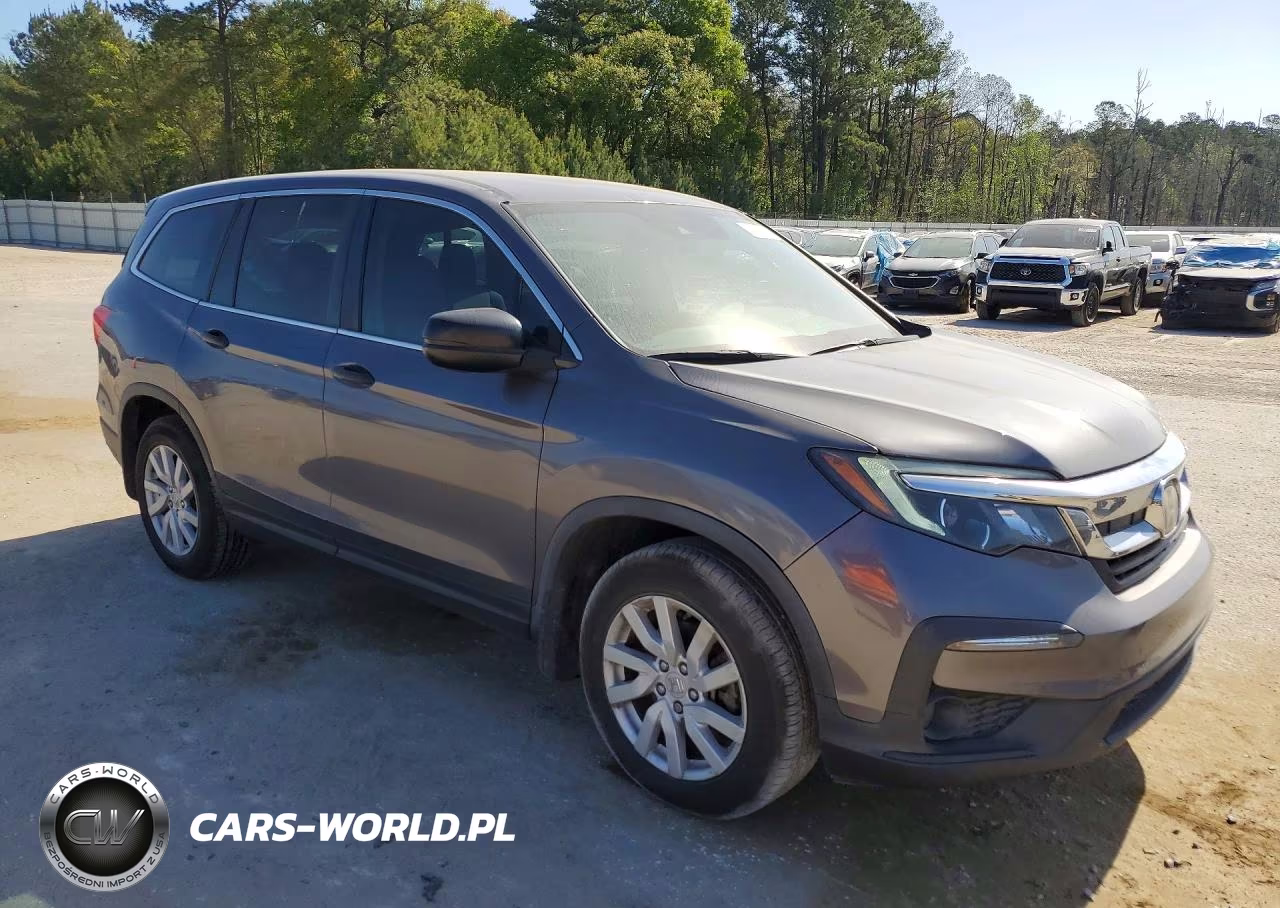 2020 Honda Pilot Lx VIN:5FNYF5H11LB025863 - 4