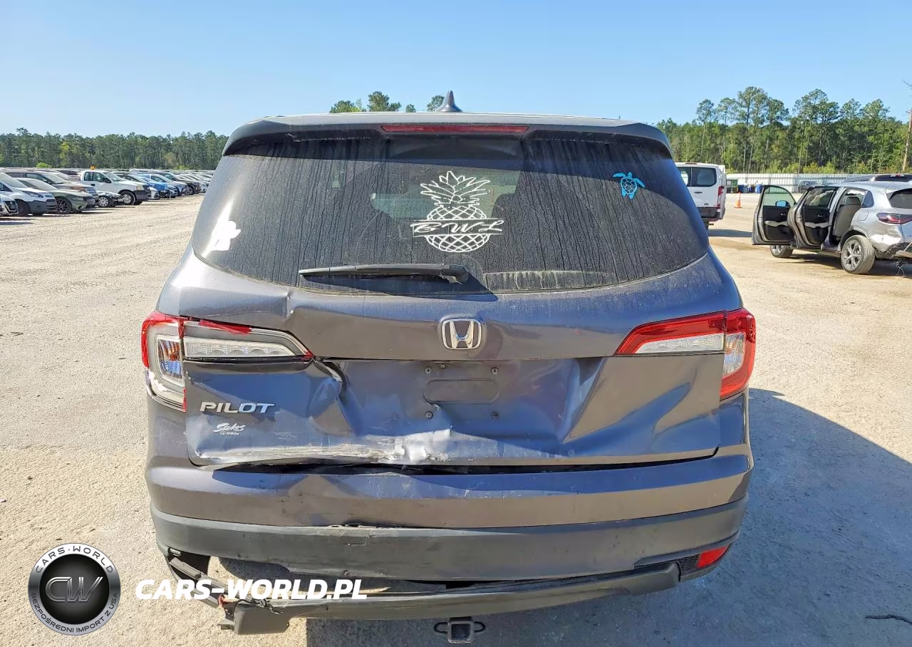 2020 Honda Pilot Lx VIN:5FNYF5H11LB025863 - 6