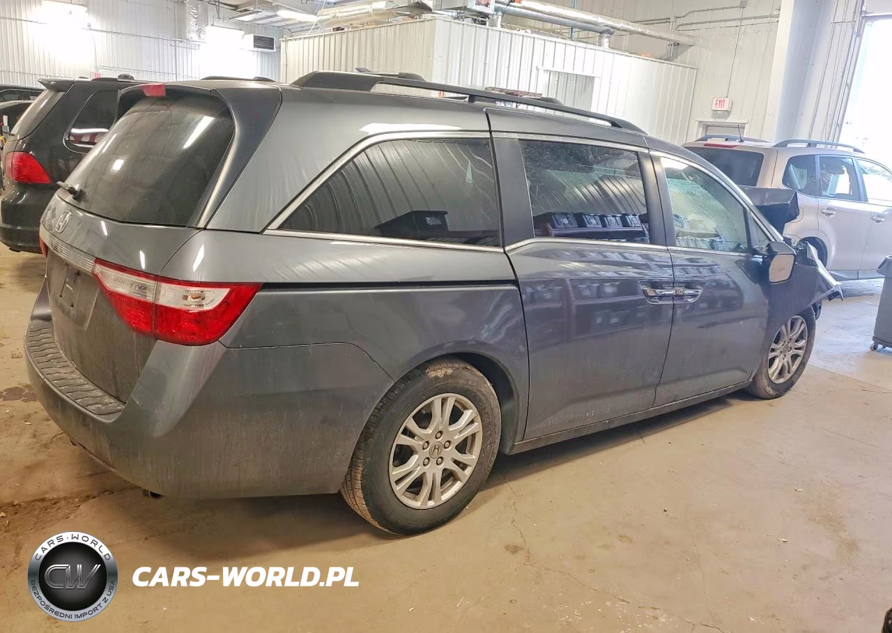 2013 Honda Odyssey Exl VIN:5FNRL5H62DB059059 - 3