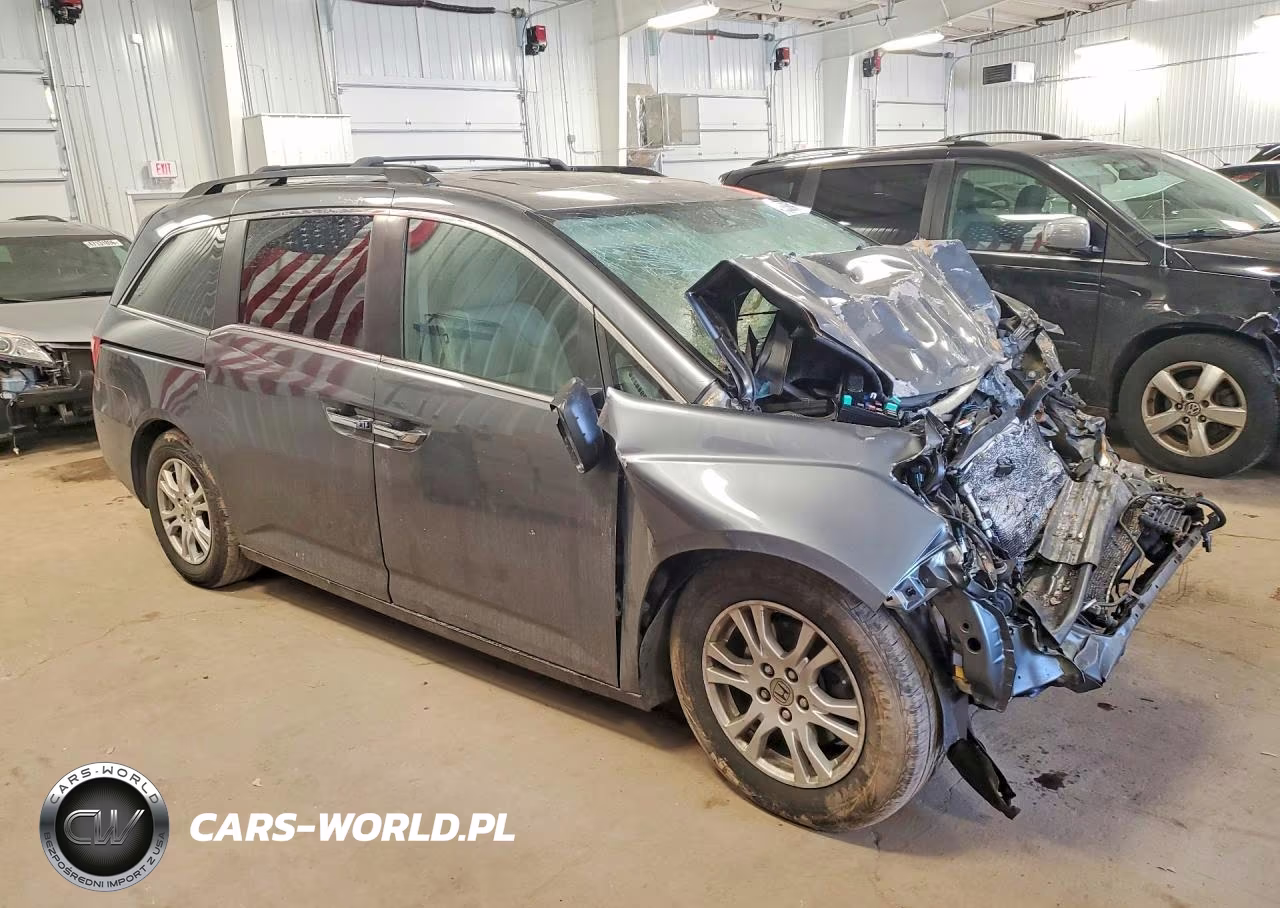 2013 Honda Odyssey Exl VIN:5FNRL5H62DB059059 - 4