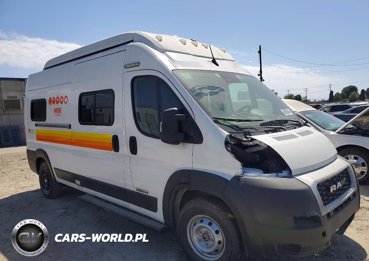 2022 Ram Promaster 2500 Rv VIN:3C6LRVDG4NE103774 - 1