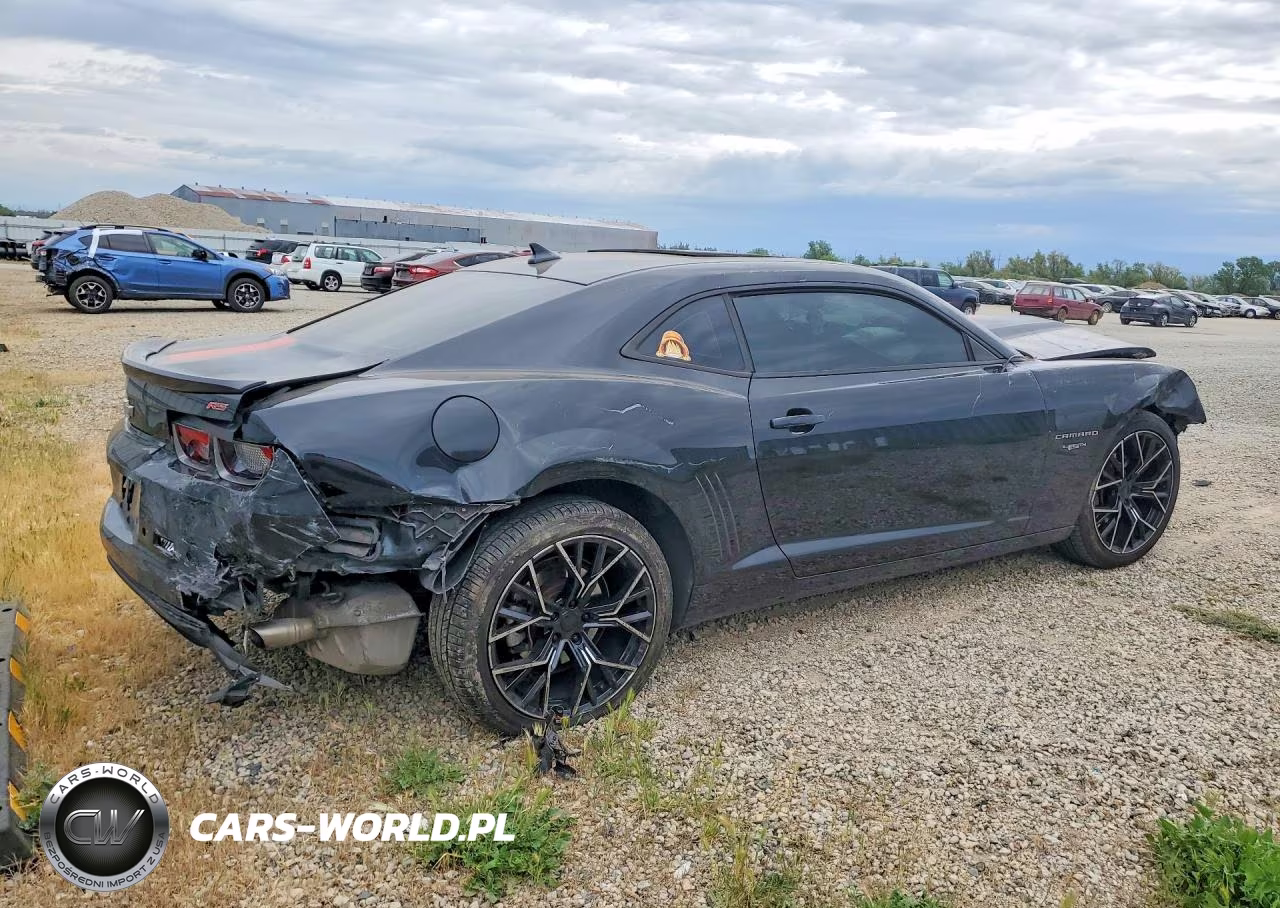 2012 Chevrolet Camaro Lt VIN:2G1FC1E31C9212080 - 3