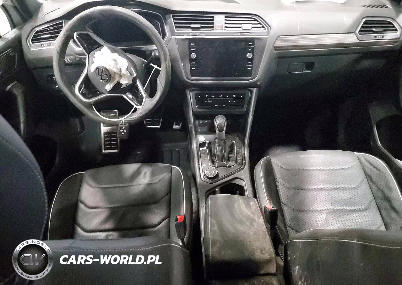 2024 Volkswagen Tiguan Sel R-Line Black VIN:3VV4B7AX9RM124537 - 8