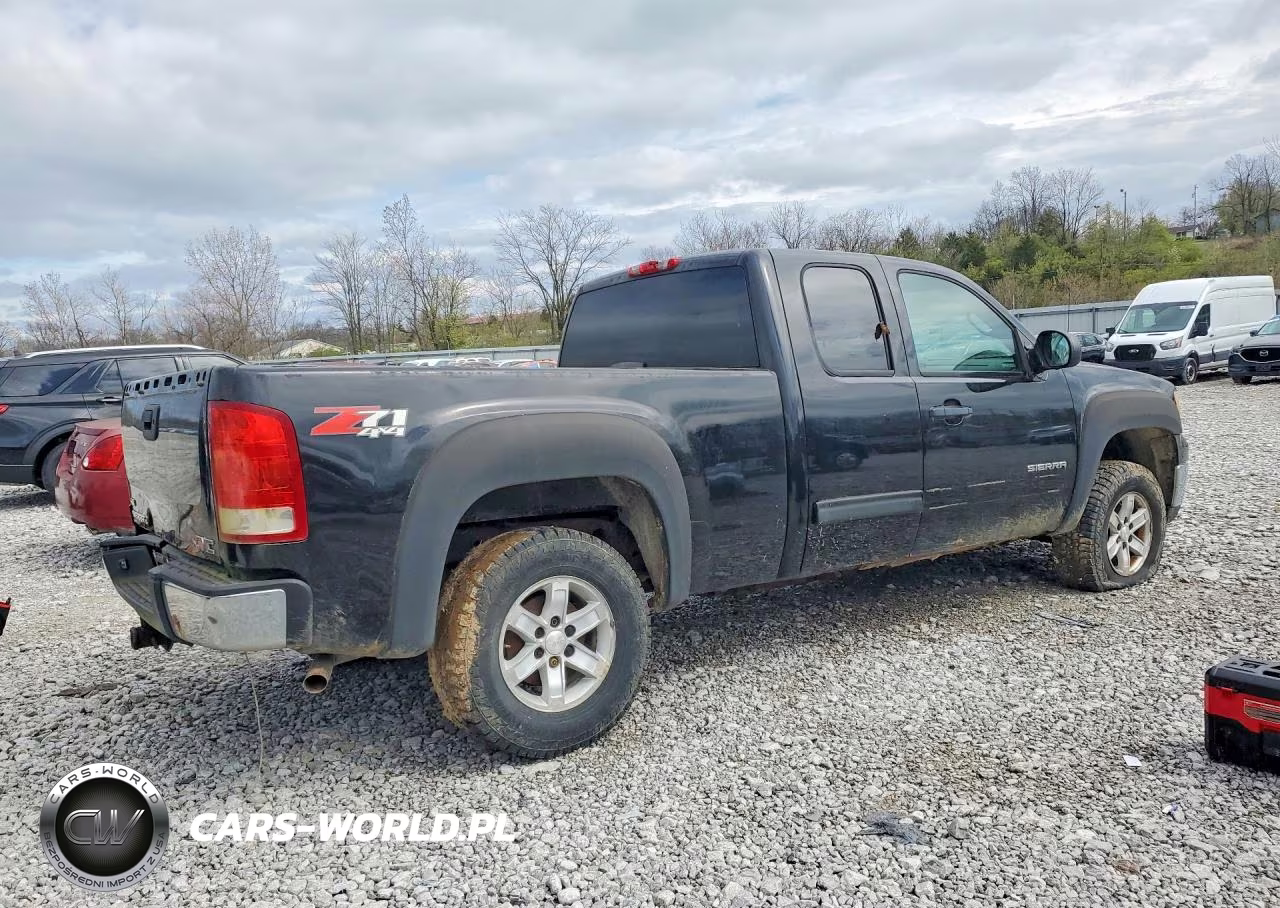 2010 GMC Sierra K1500 Sle VIN:1GTSKVE34AZ150547 - 3