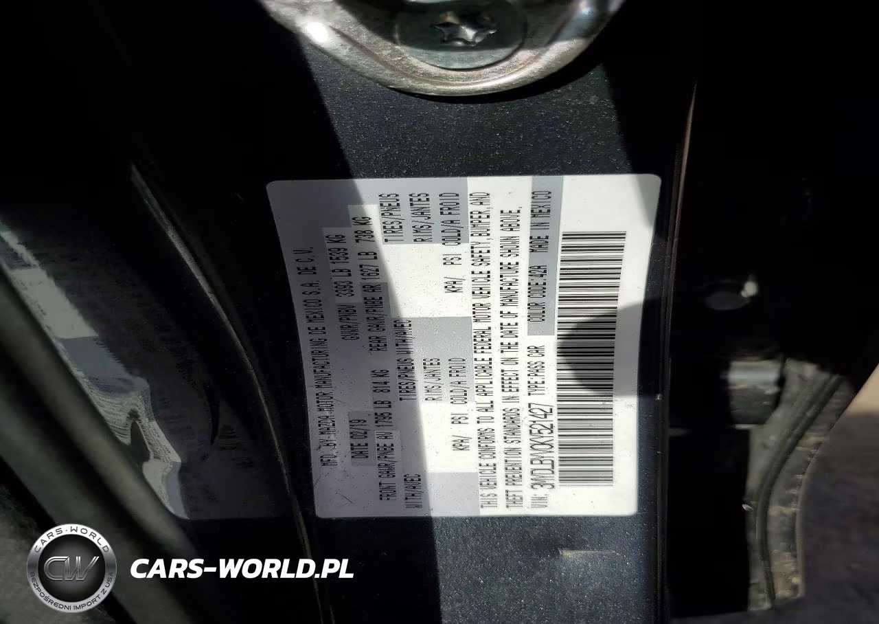 2019 Toyota Yaris L VIN:3MYDLBYV0KY521427 - 12