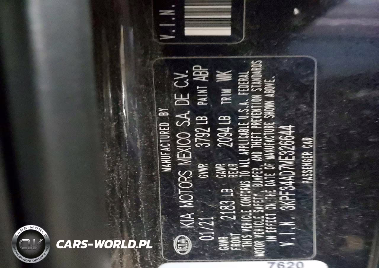 2021 Kia Forte Gt-Line VIN:3KPF34AD7ME326644 - 13