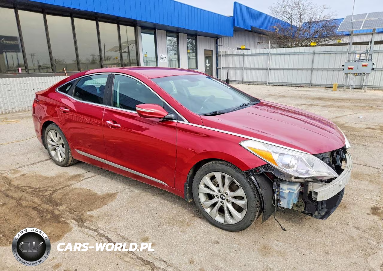 2013 Hyundai Azera VIN:KMHFG4JG9DA217650 - 4