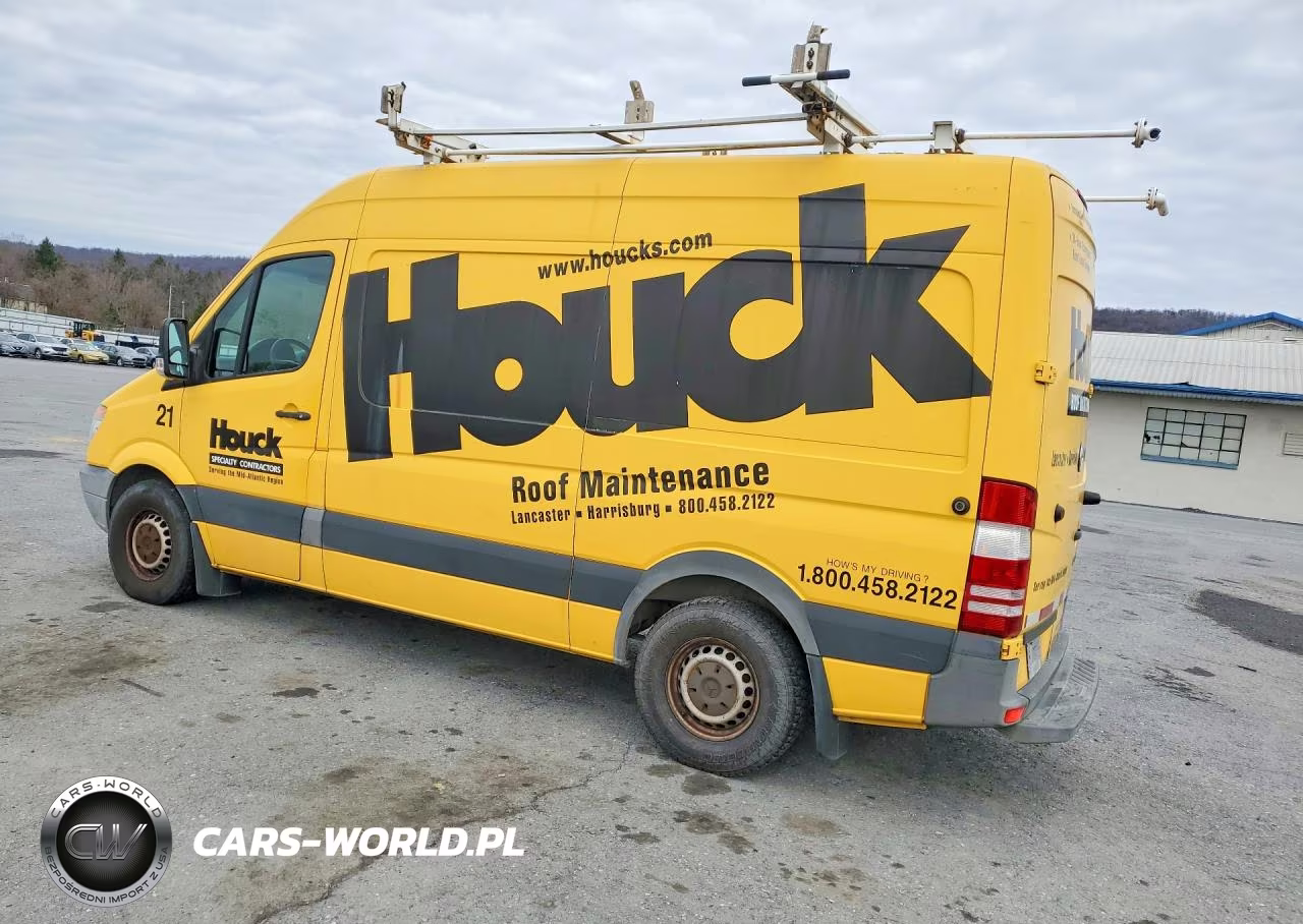 2011 Mercedes Benz Sprinter 2500 VIN:WD3PE7CC7B5584492 - 2