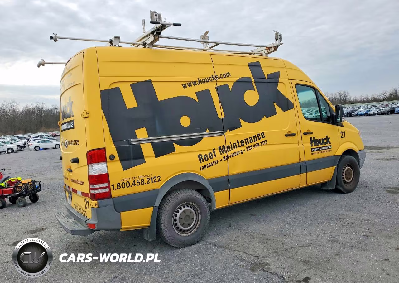 2011 Mercedes Benz Sprinter 2500 VIN:WD3PE7CC7B5584492 - 3