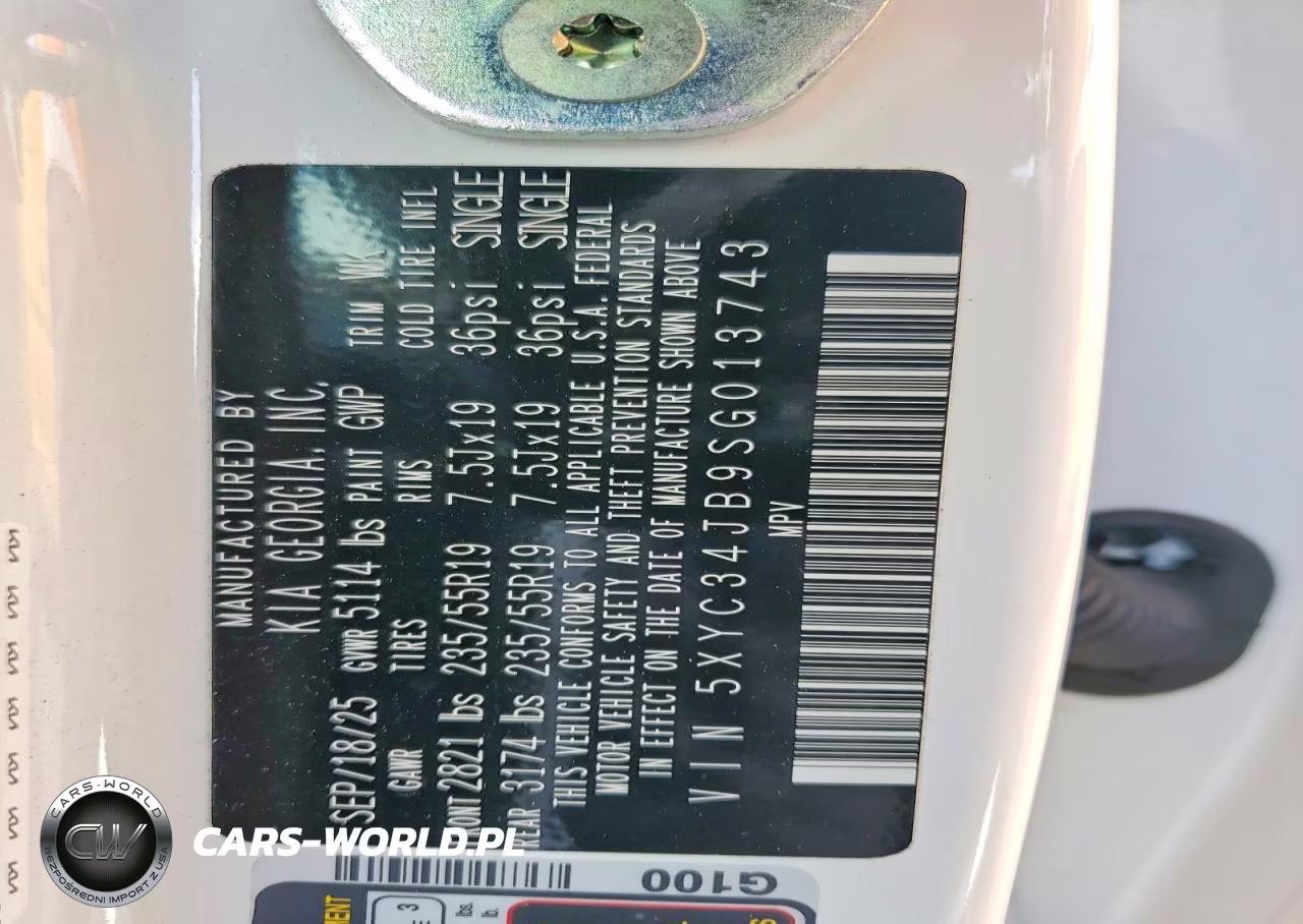 2025 Kia Ev6 Light VIN:5XYC34JB9SG013743 - 13