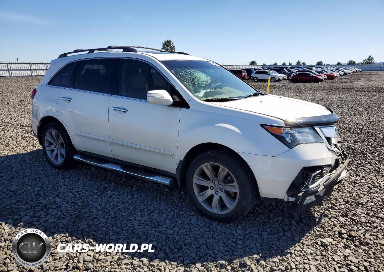 2012 Acura Mdx Advance VIN:2HNYD2H6XCH550618 - 4