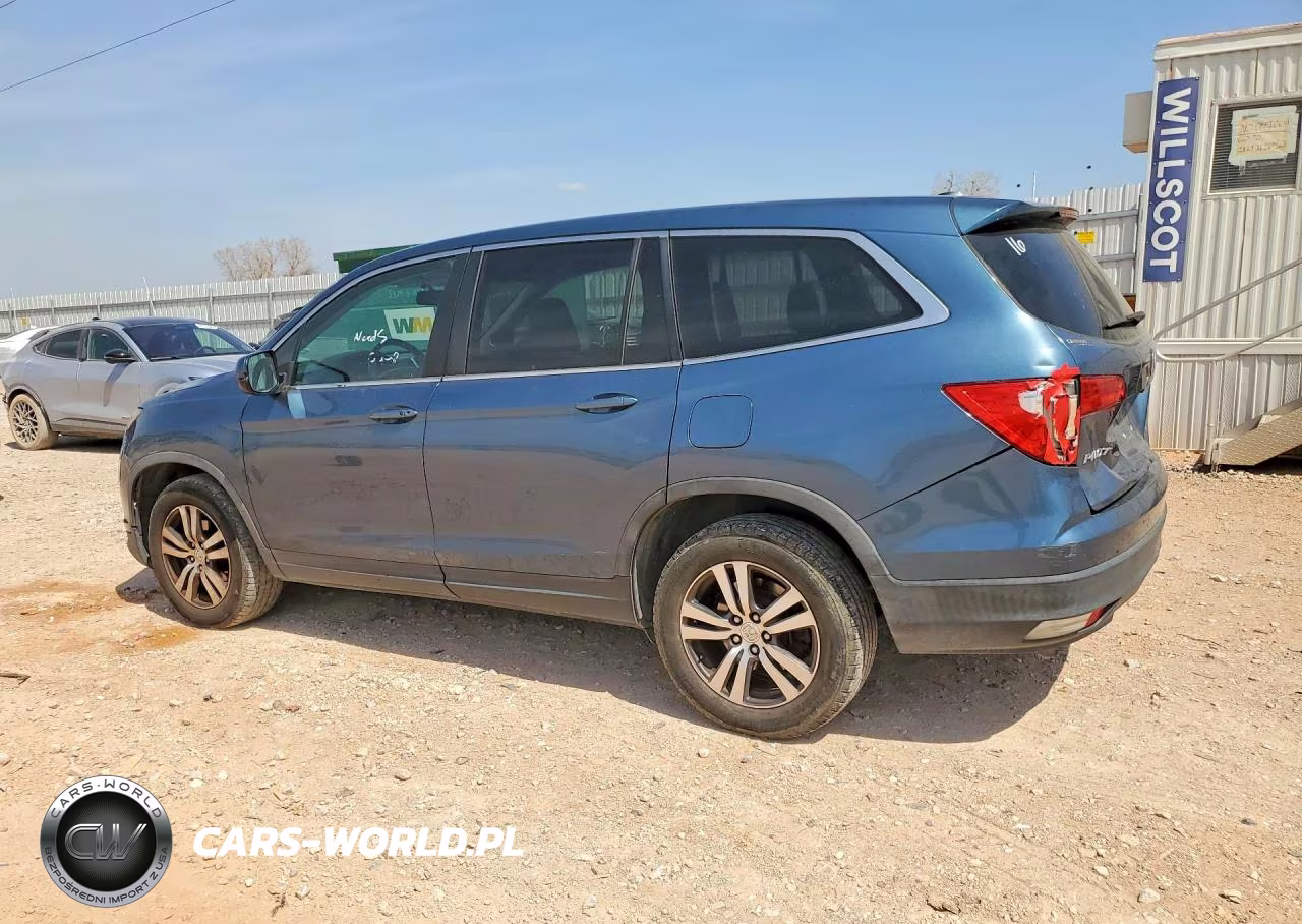 2016 Honda Pilot Exl VIN:5FNYF6H59GB008954 - 2