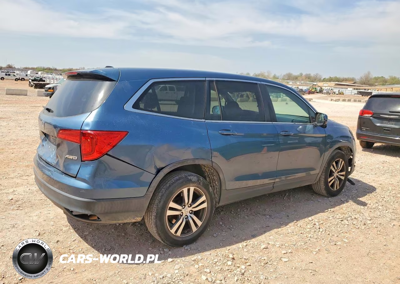 2016 Honda Pilot Exl VIN:5FNYF6H59GB008954 - 3