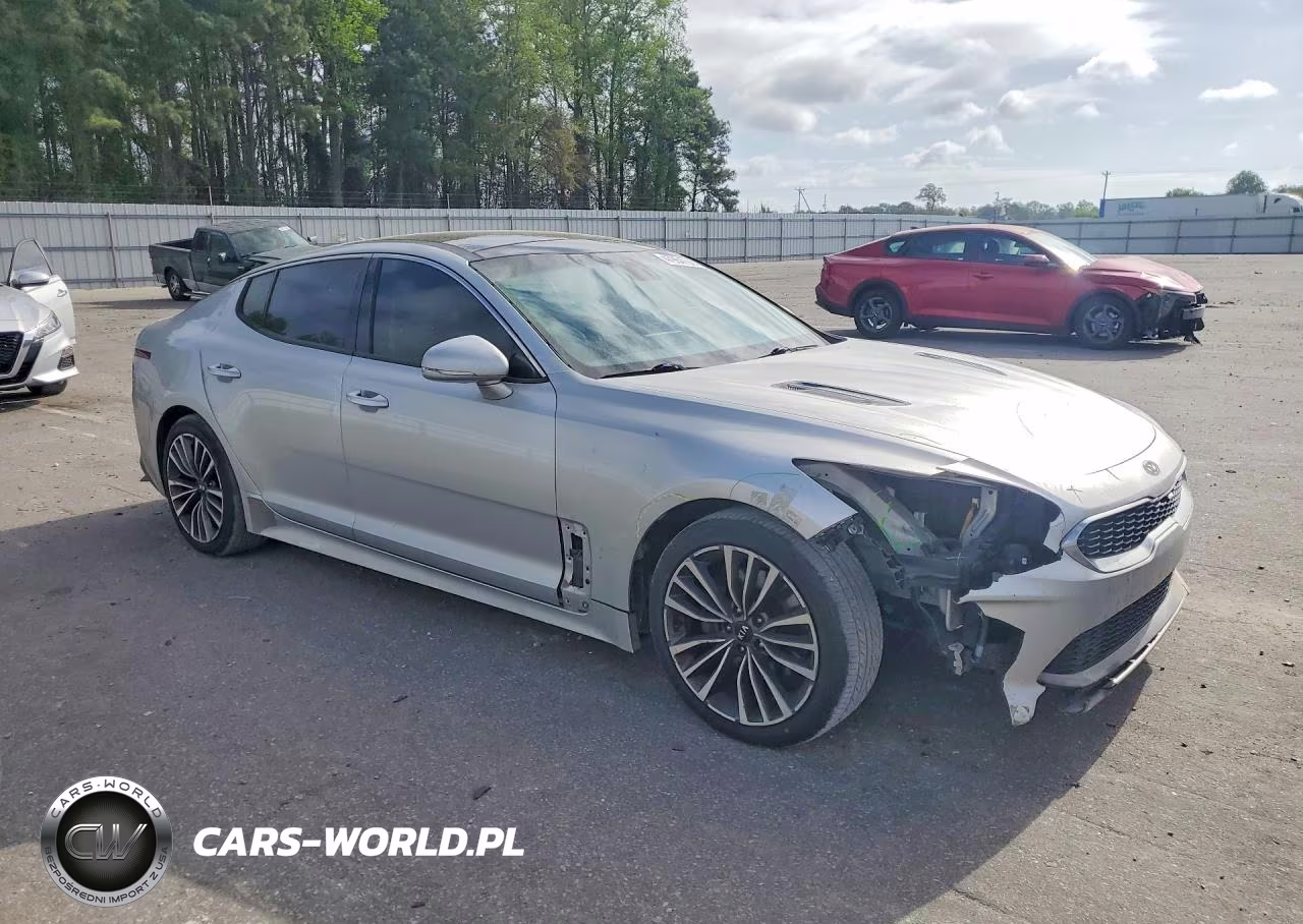 2018 Kia Stinger Premium VIN:KNAE25LA0J6015319 - 4