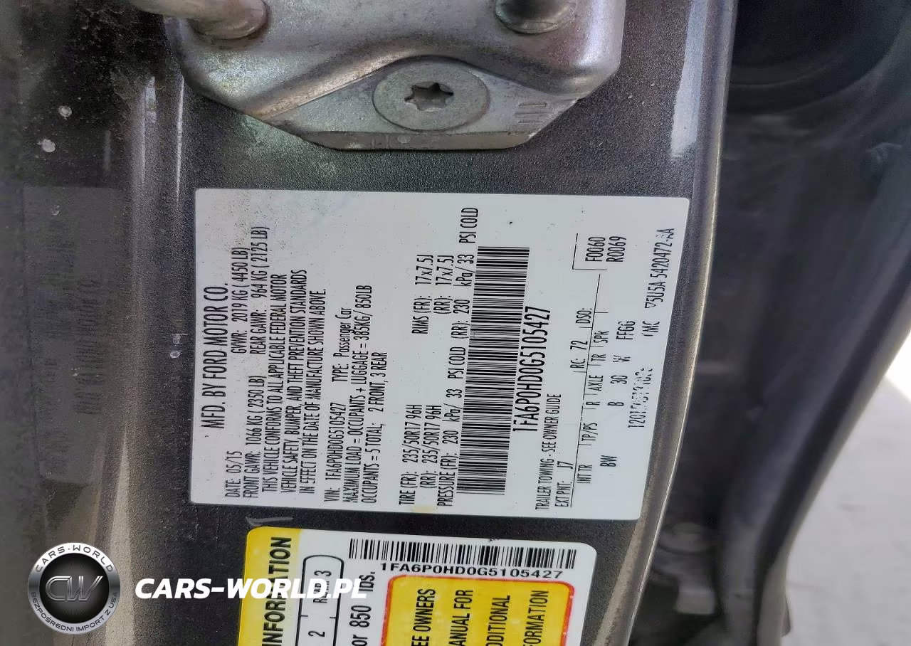 2016 Ford Fusion Se VIN:1FA6P0HD0G5105427 - 13