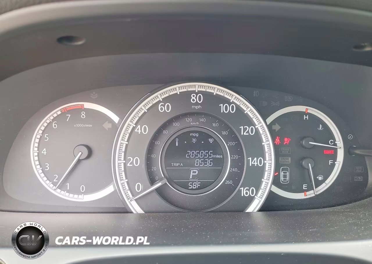 2013 Honda Accord Exl VIN:1HGCR2F88DA126488 - 9