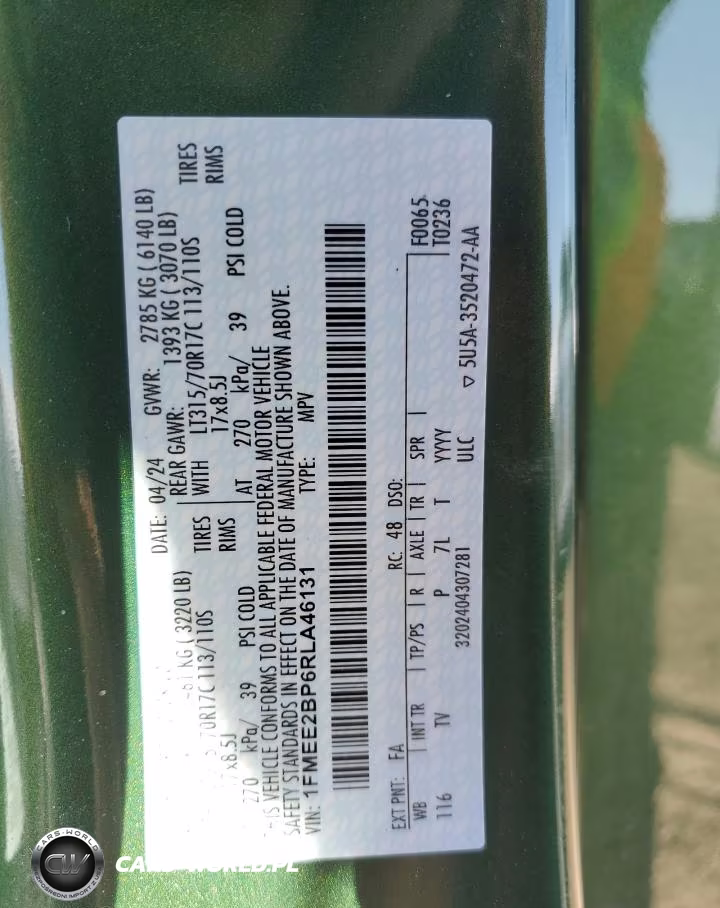 2024 Ford Bronco Wildtrak VIN:1FMEE2BP6RLA46131 - 13