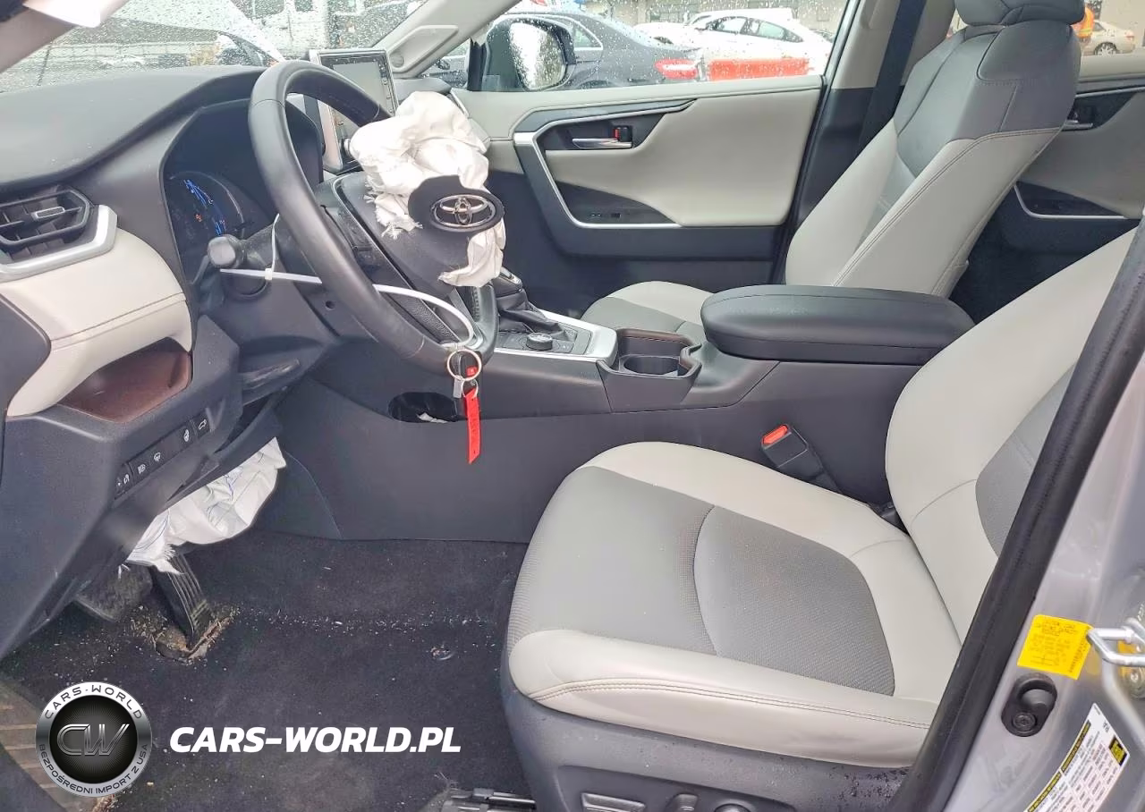 2020 Toyota Rav4 Hybrid Limited VIN:2T3DWRFV4LW058166 - 7