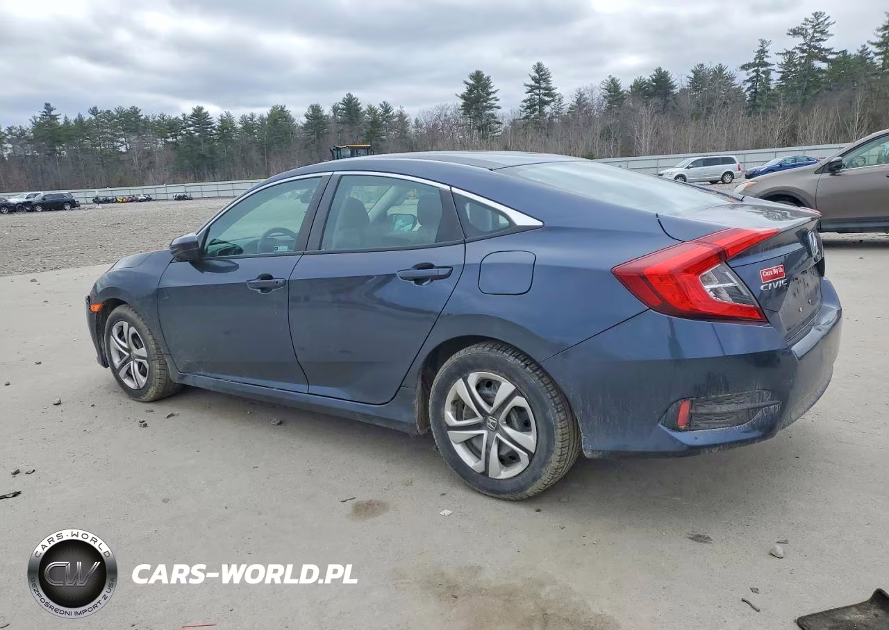 2018 Honda Civic Lx VIN:19XFC2F54JE023743 - 2