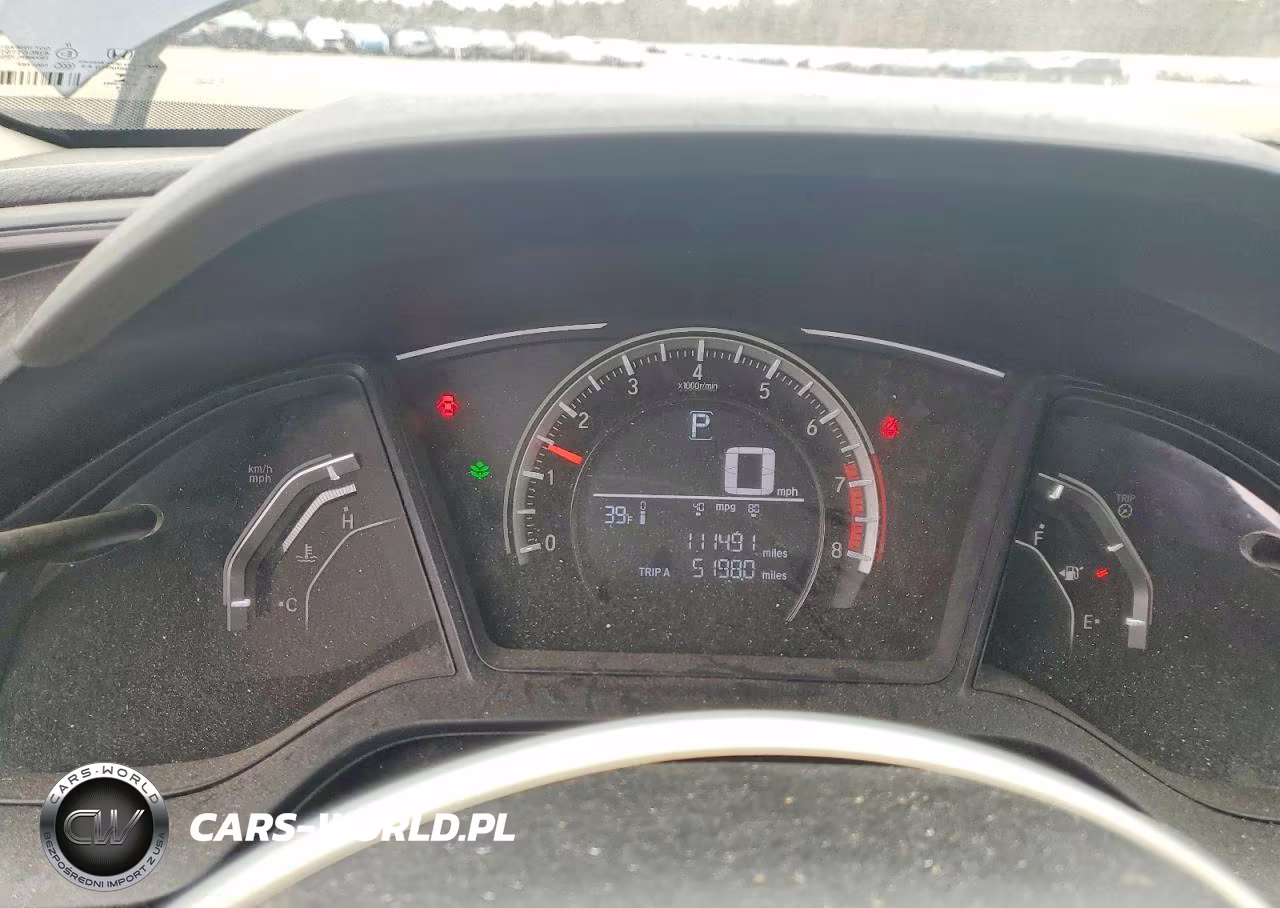 2018 Honda Civic Lx VIN:19XFC2F54JE023743 - 9