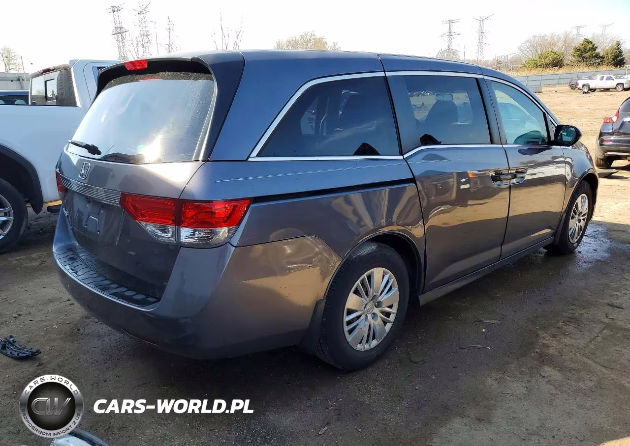 2015 Honda Odyssey Lx VIN:5FNRL5H22FB095494 - 3