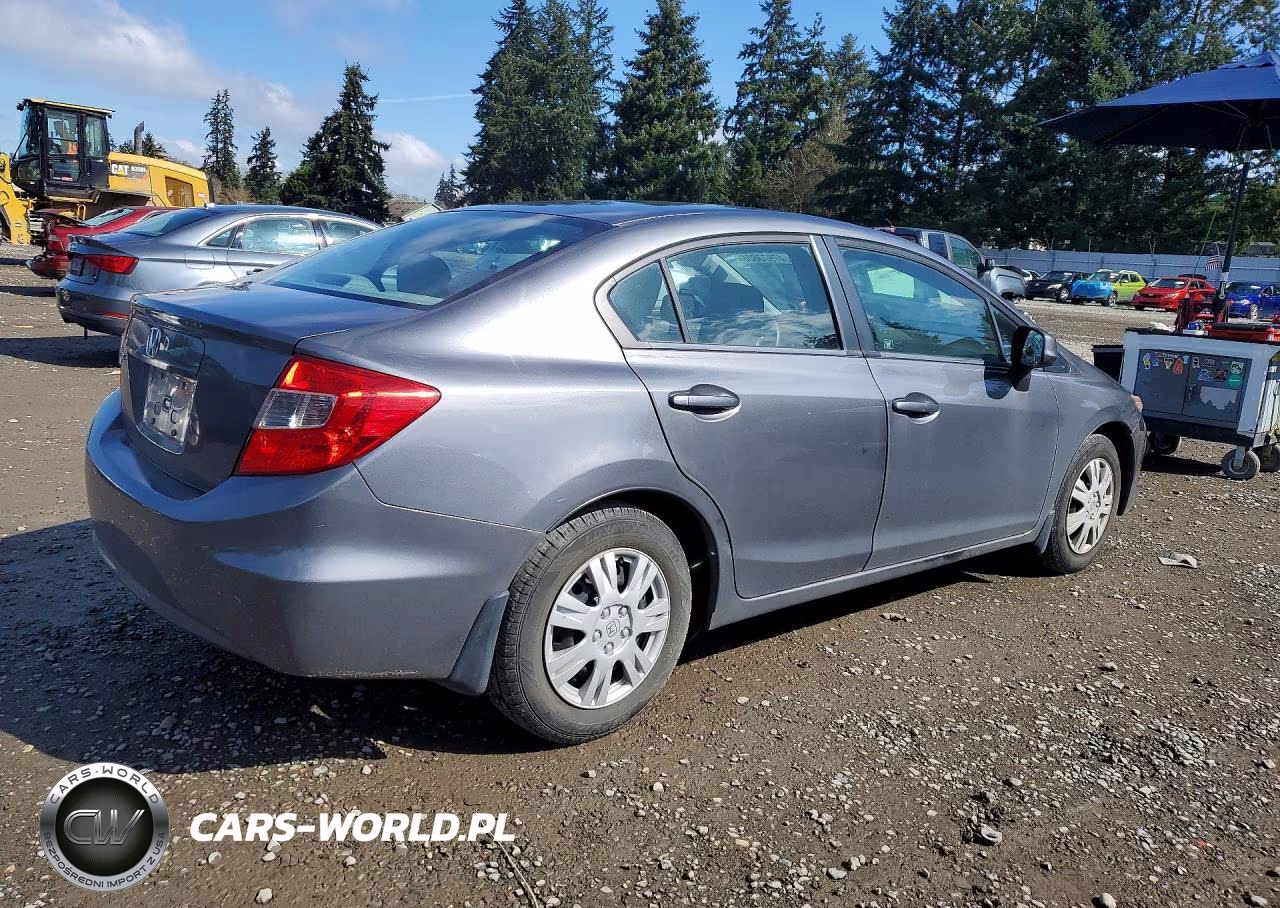 2012 Honda Civic Lx VIN:19XFB2F59CE324109 - 3