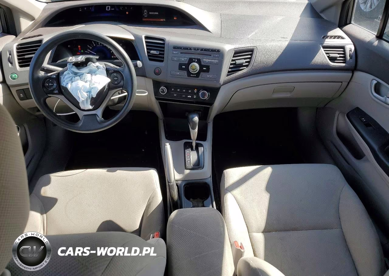 2012 Honda Civic Lx VIN:19XFB2F59CE324109 - 8