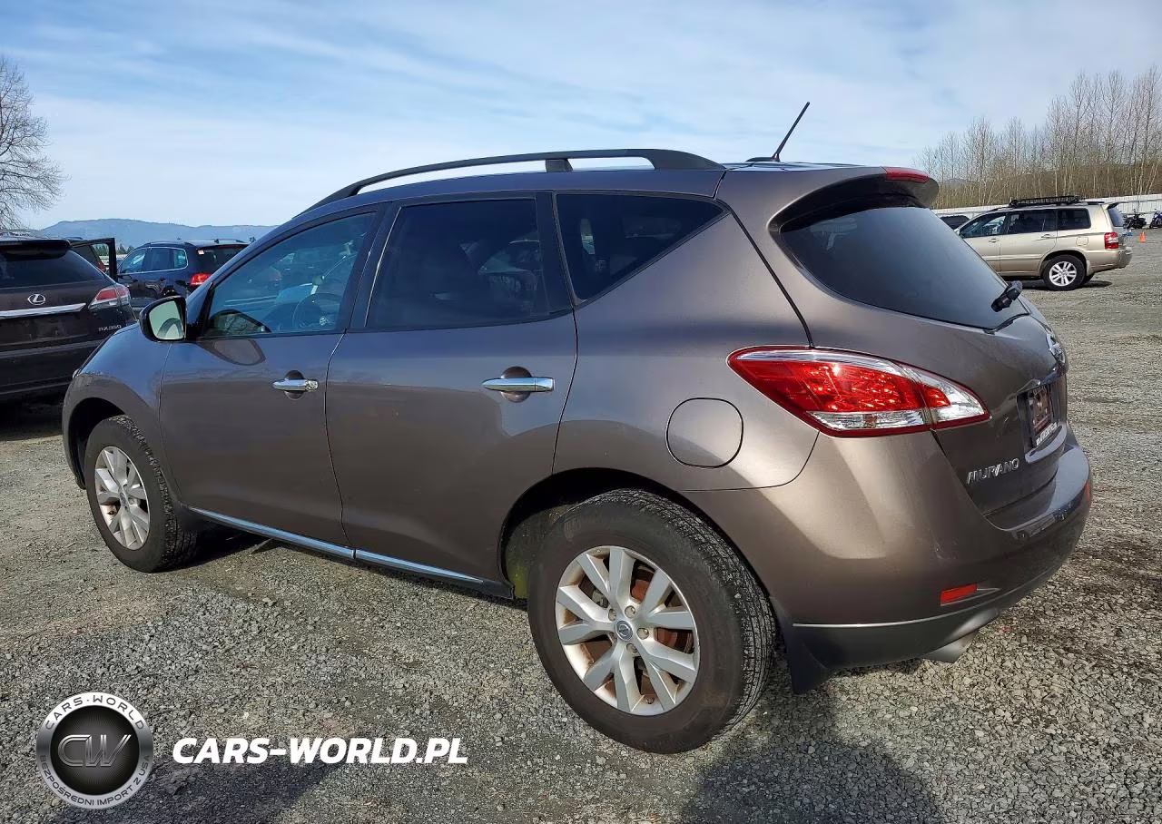 2013 Nissan Murano S VIN:JN8AZ1MW5DW303099 - 2