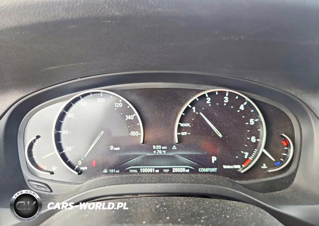 2019 BMW X3 Sdrive30I VIN:5UXTR7C59KLE88371 - 9