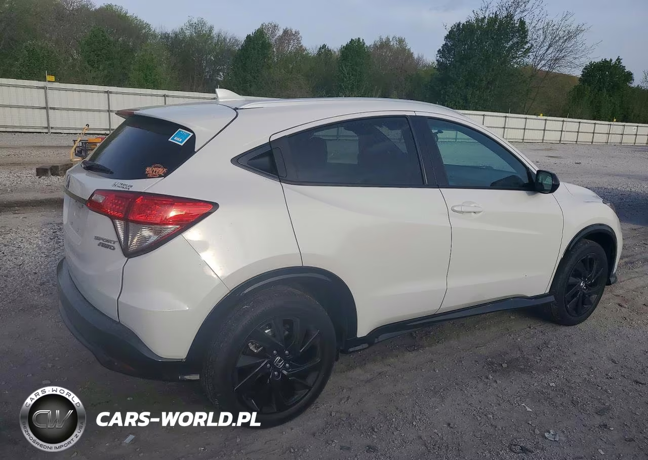 2021 Honda Hr-V Sport VIN:3CZRU6H13MM748024 - 3