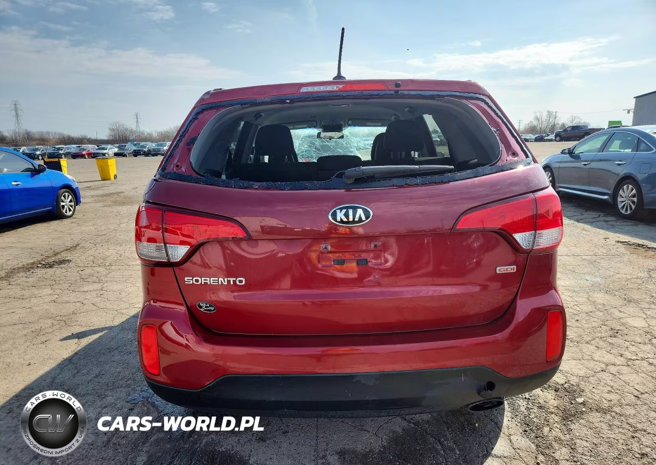 2014 Kia Sorento Lx VIN:5XYKT3A60EG529017 - 6