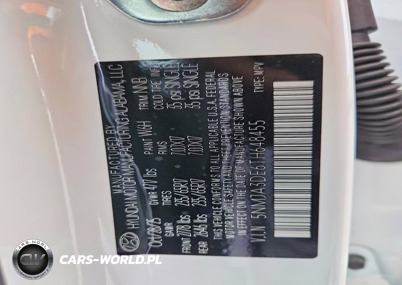 2026 Hyundai Tucson Se VIN:5NMJA3DE6TH648455 - 12