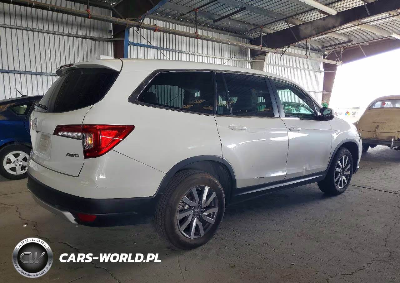 2020 Honda Pilot Exl VIN:5FNYF6H56LB002135 - 3