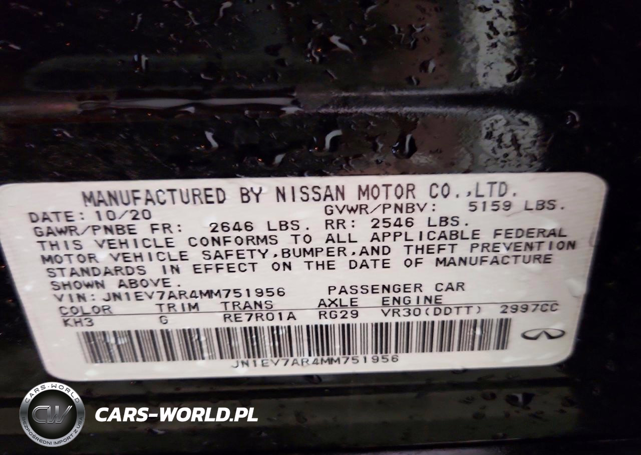 2021 Infiniti Q50 Pure VIN:JN1EV7AR4MM751956 - 12