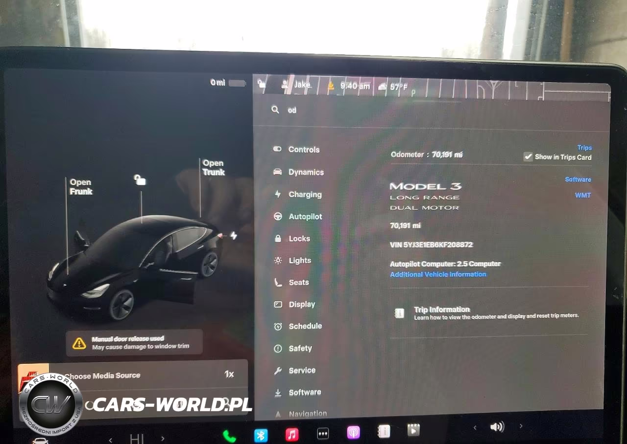 2019 Tesla Model 3 VIN:5YJ3E1EB6KF208872 - 9